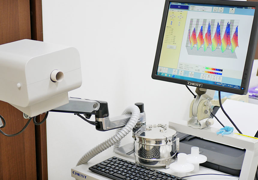 気道抵抗性試験装置（モストグラフ）